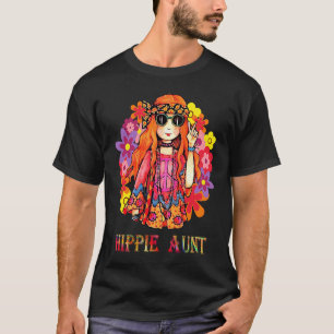 ヒッピー叔母ステイトリップ(幻覚体験)のような70sスタイルサイケデリックヴィント tシャツ