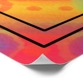 ヒッピー感動的は奇跡の教室を期待 ポスター (角)