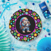 ヒッピー格言紙プレート ペーパープレート (パーティー)