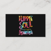 ヒッピー絞り染めバンヒッピーソウル 名刺 (正面)