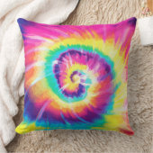 ヒッピー絞り染め クッション (ブランケット)