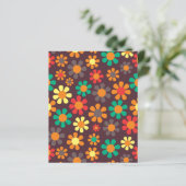 ヒッピー花デイジースクラップブック紙 (スタンド正面)