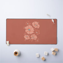 ヒッピー開花:抽象芸術レッドフラワーパワー