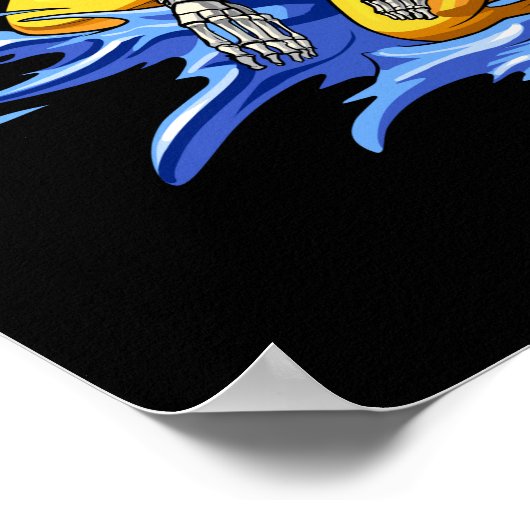 ヒッピー骨格の夏 ポスター (角)