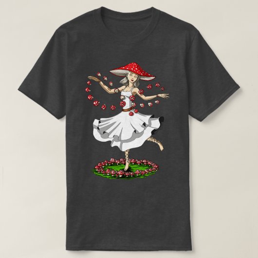 ヒッピー魔法 Tシャツ (デザイン正面)