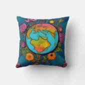 ヒッピー・アース クッション (裏面)