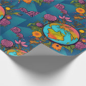 ヒッピー・アース ラッピングペーパー (角)