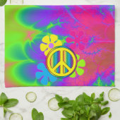 ヒッピー キッチンタオル (折り畳み)