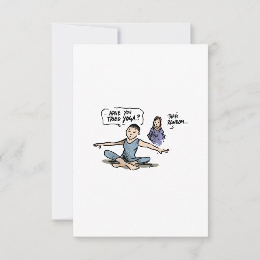 「ヒッピー・クラテスおもしろいタル」がんカード (正面)