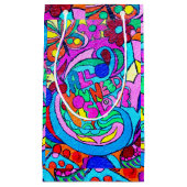 ヒッピー・グルービー・ピースと愛 スモールペーパーバッグ (正面)