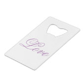 ヒッピー・グルーヴ・ラブサークル クレジットカード栓抜き (裏面アングル)