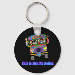 ヒッピー・スクールバス キーホルダー