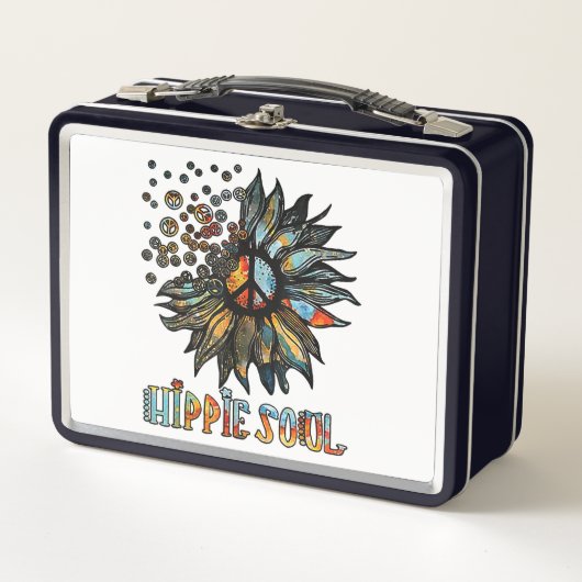ヒッピー・ソウル メタルランチボックス (正面)