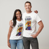 ヒッピー・タキシードキャット Tシャツ (ユニセックス)