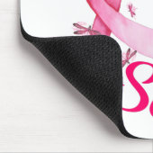 ヒッピー・ドラゴンフライ・ピンクリボン乳癌 マウスパッド (コーナー)