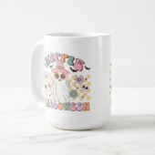 ヒッピー・ハロウィーン コーヒーマグカップ (正面左)