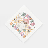 ヒッピー・ハロウィーン スタンダードランチョンナプキン (角)