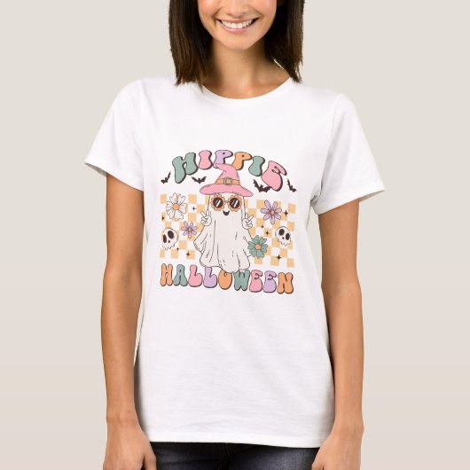 ヒッピー・ハロウィーン Tシャツ (正面)