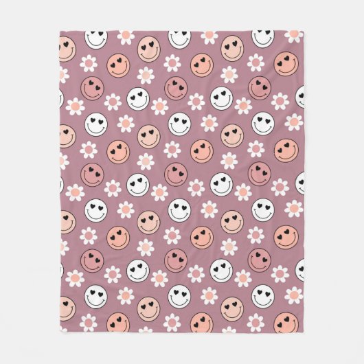 ヒッピー・バレンタイン・デー フリースブランケット (正面)
