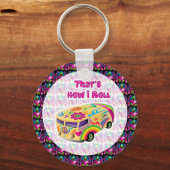 ヒッピー・バン転が キーホルダー (正面)