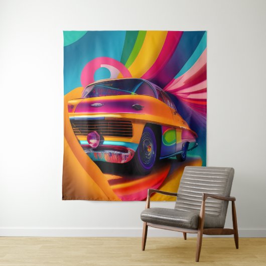 ヒッピー・バン タペストリー (インサイチュ)