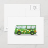 ヒッピー・バン ポストカード (正面/裏面)