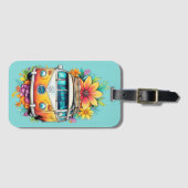 ヒッピー・バン ラゲッジタグ (正面横)