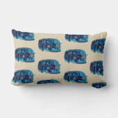 ヒッピー・バン・ランバークッション33 x 53 cm ランバークッション (裏面)