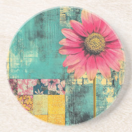 ヒッピー・パッチワーク コースター