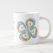 「ヒッピー·ヒック」付きジャンボサイズのマグ ジャンボコーヒーマグカップ (右)