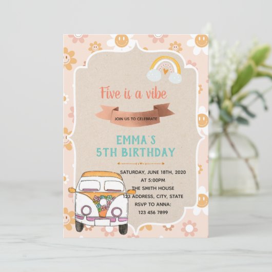 ヒッピー・ファイブは招待客だ 招待状 (スタンド正面)