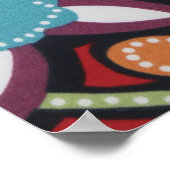 ヒッピー・フラワーパワーポスター ポスター (角)