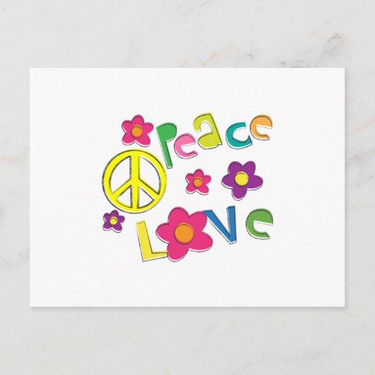 ヒッピー ポストカード (正面)
