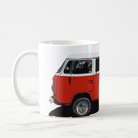 ヒッピー・マグ コーヒーマグカップ (左)