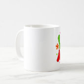 ヒッピー・ママ コーヒーマグカップ (正面左)