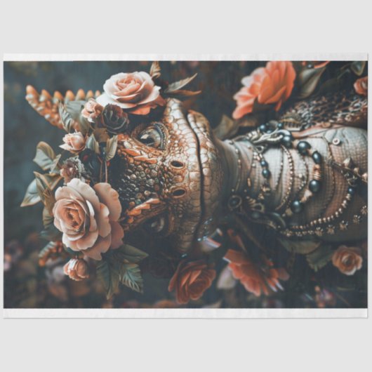 ヒッピー・リザード・デカップリジー 薄葉紙 (正面)