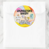 ヒッピー・レトロベーキング原料ベーカリー ラウンドシール (バッグ)