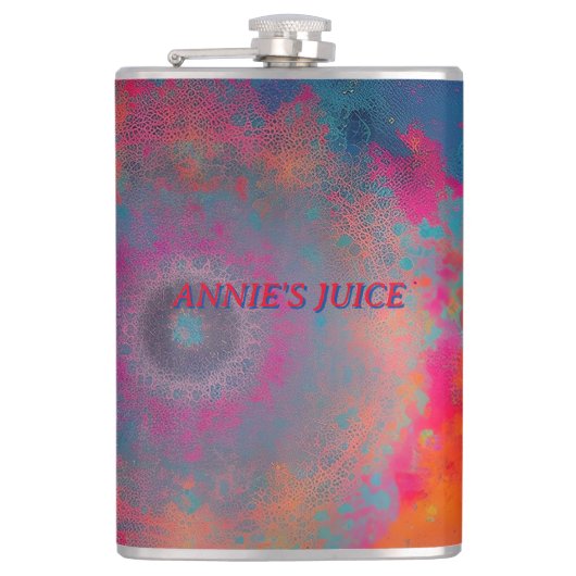 ヒッピーBOHOマジカルデザイン フラスク (正面)