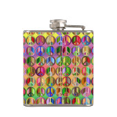 ヒッピーgroovyThunder_Cove和平シンボル  フラスク (裏面)