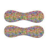 ヒッピーgroovyThunder_Cove和平シンボル 野球ボール (パネル)