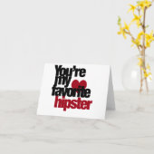 ヒップスお気に入りのター カード (黄色い花)