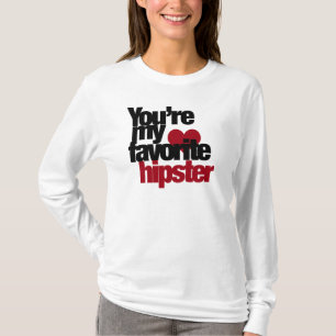 ヒップスお気に入りのター Tシャツ