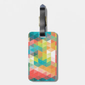 ヒップスクールター模様 ラゲッジタグ (裏面縦)