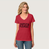 ヒップスタどうかしましたTシャツ Tシャツ (正面フル)