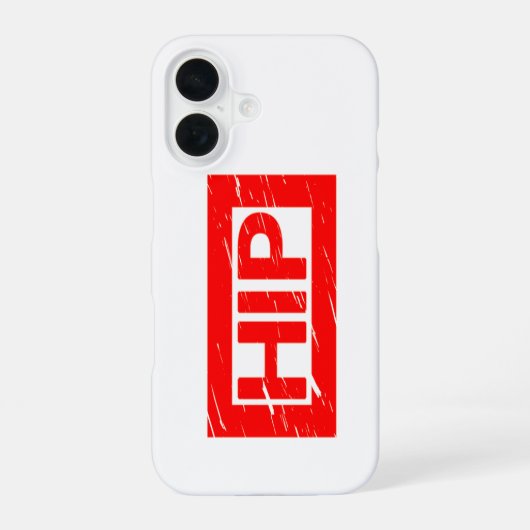 ヒップスタンプ iPhone 16ケース (裏面)
