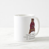 ヒップスターくまのマグ コーヒーマグカップ (正面右)