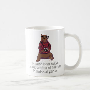 ヒップスターくまのマグ コーヒーマグカップ