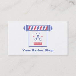 ヒップスターのお洒落なレトロは理髪店をつけます 名刺