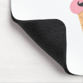 ヒップスターのアイスクリーム マウスパッド (コーナー)