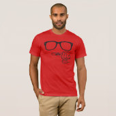 ヒップスターのアメリカ人のApperalの男性ワイシャツ Tシャツ (正面フル)